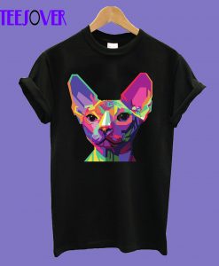 Cat Wpap Pop T-Shirt