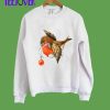 Christmas Robin With Bauble Women's Christmas SweatShirt