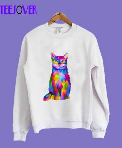 Colorful Cat T-Shirt