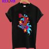 Colorful Fish Tattoo Art T-Shirt