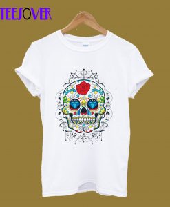 Colorful sugar skull T-Shirt