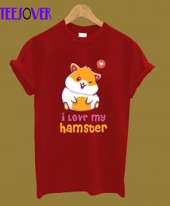 Cute Hamster Lover Gift Pets Hamster T-Shirt