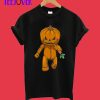 Doll Pumpkin Eating Carrot T-Shirt