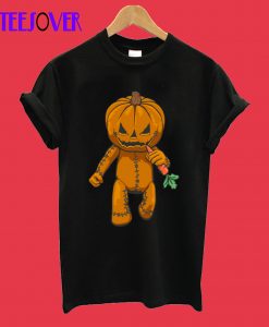 Doll Pumpkin Eating Carrot T-Shirt