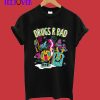 Drugs R Bad Trippy Breakfast T-Shirt