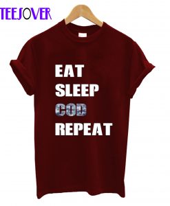 Eat Sleep COD Repeat T-Shirt