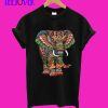 Elephant Print Africa T-shirt