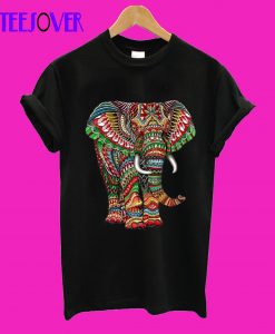 Elephant Print Africa T-shirt