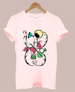 Floral Musik T-Shirt