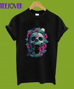 Floral Skull T-Shirt