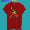 Giraffe Riding A Motor Scooter T-Shirt