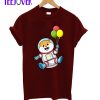 Hamster as Astronaut with Balloons T-Shirt