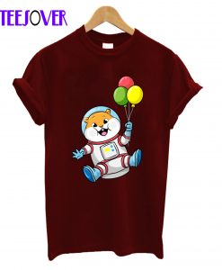 Hamster as Astronaut with Balloons T-Shirt