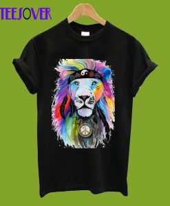 Hippie Lion T-Shirt