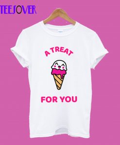 Kawaii Ice Cream A Treat For You T-Shirt