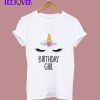 Kids Happy Birthday girl Design T Shirt