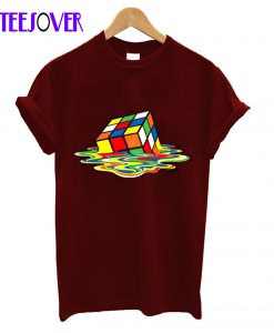 Melting Rubik's Cube T-Shirt