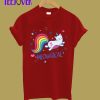 Meowgical Magical Rainbow Kitty Cat Unicorn T-Shirt