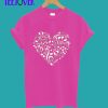 Music Lover Music Note Heart T-Shirt