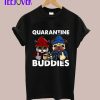 Quarantine Buddies Cat and Dog T-Shirt