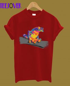 Rainbow Red Eyed Tree Frog T-Shirt