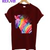 Rainbow Zebra T-Shirt