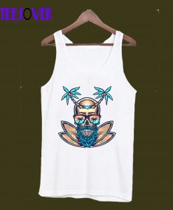 Skull Summer Beach Tanktop