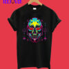 Skull head popart T-Shirt