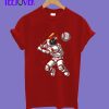 Space Astronaut Baseball T-Shirt