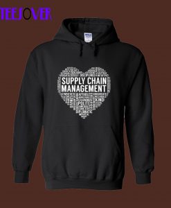 Supply Chain Management Heart Hoodie