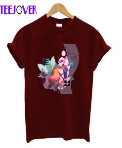 Surreal Floral Fish Modern Art with a Hidden Message T-Shirt