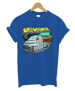 T-Shirt design GRANDMAX Pickup Kartun