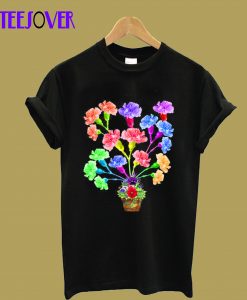 The art of forked roses in pot T-Shirt