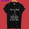 This is Bob Humorous Stick Man Knock Knock Joke Unisex T-Shirt