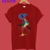 Trippy Rainbow Colorful Japanese Fish T-Shirt