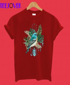 Tropical Bird Motif Gift Idea Design Motif T-Shirt