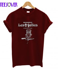 Vintage Looking Brasserie Les Halles T-shirt