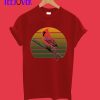 birds Northern Cardinal Bird Art T-Shirt