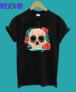 skull girl Stock Illustration T-Shirt