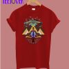 Alien Abduction Egyptian Pyramids T-Shirt