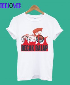 Becak-Balap-T-Shirt