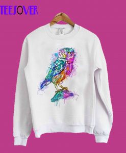 Colorful Owl Sweatshirt