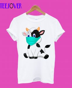 Cow With Mask T-Shirt