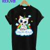 Cute Rainbow crazy inlove with my cat T-Shirt