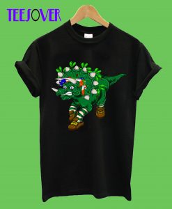 Dinosaur Ireland St Patricks Day T-Shirt