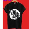 Godzilla Playing Guitar Cool T Shirt