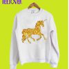 Gold Glitter Unicorn Sweatshirt