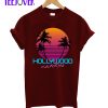 Hollywood California Retro 80s T-Shirt