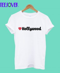Hollywood Heart Script T-Shirt