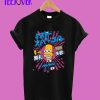 Mr Sparkle Rising Sun - Pink T-Shirt